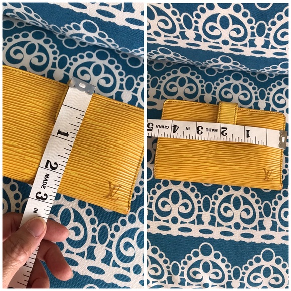 💥2/$250💥 Authentic Louis Vuitton Monogram Canvas Kiss Lock Bi Fold Wallet - Picture 14 of 14